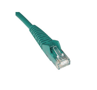 Cat6 Gigabit Snagless Molded Patch Cable (RJ45 M/M) - Green, 6-ft.