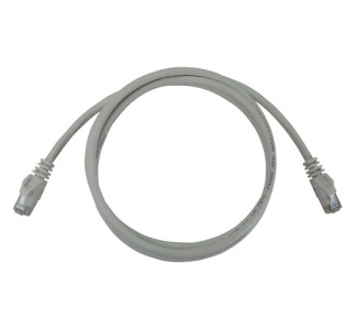 Cat6a 10G Snagless Molded UTP Ethernet Cable (RJ45 M/M), PoE, White, 5 ft. (1.5 m)