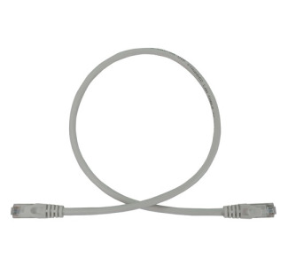 Cat6a 10G Snagless Molded UTP Ethernet Cable (RJ45 M/M), PoE, White, 2 ft. (0.6 m)