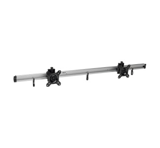 Dual Flat-Panel Rail Wall Mount for 10 to 24 TVs and Monitors