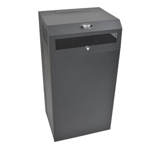 SmartRack 12U Low-Profile Vertical-Mount Server-Depth Wall-Mount Rack Enclosure Cabinet