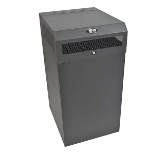 SmartRack 16U Low-Profile Vertical-Mount Server-Depth Wall-Mount Rack Enclosure Cabinet