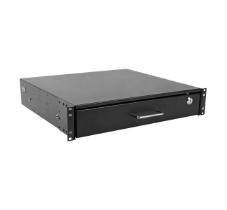 2U Locking Rackmount Storage Drawer Rack Enclosures/ Open Frame