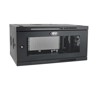 SmartRack 6U Low-Profile Switch-Depth-Plus Wall-Mount Rack Enclosure Cabinet, Wide