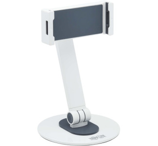 Full-Motion Smartphone and Tablet Desktop Mount, White