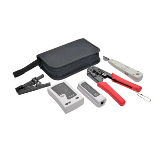 4-Piece Network Installer Tool Kit with Carrying Case