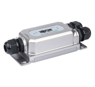 2-Port Gigabit Ethernet PoE+ Extender/Repeater - Cat5e/6/6a, 95W, IP67, IK10, 328ft (100m)