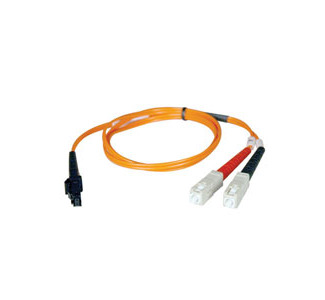 Duplex Multimode 62.5/125 Fiber Patch Cable (MTRJ/SC), 5M (16-ft.)