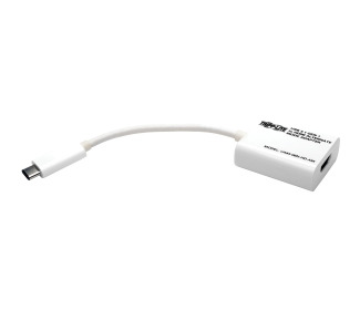 USB 3.1 Gen 1 USB-C to HDMI 4K Adapter (M/F), Thunderbolt 3 Compatible, 4K @24/25/30Hz