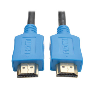High-Speed HDMI Cable with Digital Video and Audio, Ultra HD 4K x 2K (M/M), Blue, 10 ft.