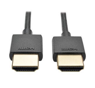 Slim High-Speed HDMI Cable with Ethernet and Digital Video with Audio, UHD 4K x 2K (M/M), 3 ft.