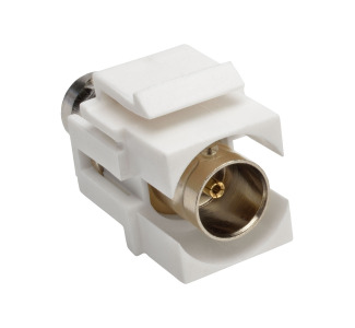 BNC All-in-One Keystone/Panel Mount Coupler (F/F), 75 Ohms