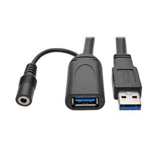 USB 3.0 SuperSpeed Active Extension Repeater Cable (USB-A M/F), 20 m (65 ft.)