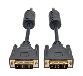 DVI-D Single-Link Digital TMDS Monitor Cable (DVI-D to DVI-D M/M), 1920 x 1200 (1080p), 20 ft.