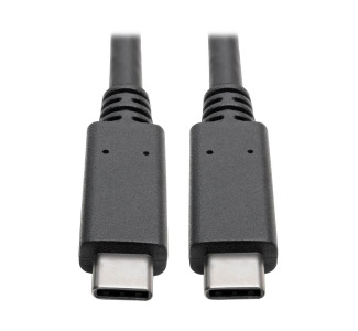 USB 3.1 Gen 2 (10 Gbps) Cable with 5A Rating, USB-C to USB-C (M/M), 3 ft.