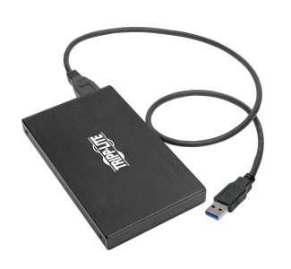 USB 3.1 Gen 1 (5 Gbps) 2.5 in. SATA SSD/HDD to USB-A Enclosure Adapter with UASP Support