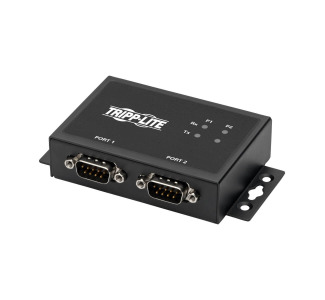 RS-422/RS-485 USB to Serial FTDI Adapter with COM Retention (USB-B to DB9 F/M), 2 Ports