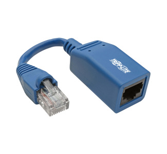 Cisco Console Rollover Cable Adapter (M/F) - RJ45 to RJ45, Blue, 5 in.