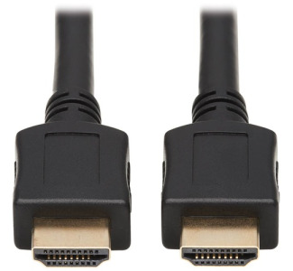 High-Speed HDMI Cable with Ethernet (M/M), UHD 4K, 4:4:4, CL2 Rated, Black, 25 ft