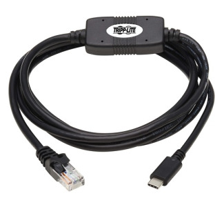 USB-C to RJ45 Serial Rollover Cable (M/M) - Cisco Compatible, 250 Kbps, 6 ft. (1.8 m)