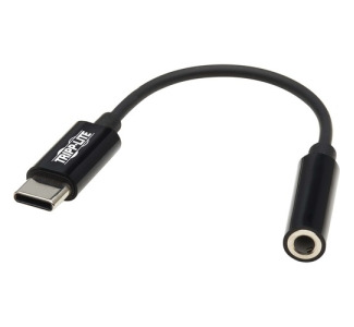 Tripp Lite USB-C to 3.5 mm Headphone Jack Adapter Audio Adapter