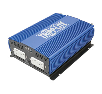 2000W Heavy-Duty Mobile Power Inverter with 4 AC/2 USB - 2.0A/Battery Cables