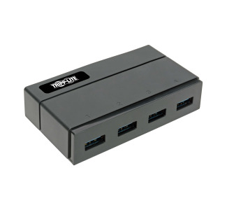 4-Port USB 3.0 SuperSpeed Hub for Data and USB Charging - USB-A, BC 1.2, 2.4A