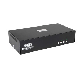 Secure KVM Switch, Dual Monitor, DVI to DVI - 4-Port, NIAP PP3.0 Certified, Audio