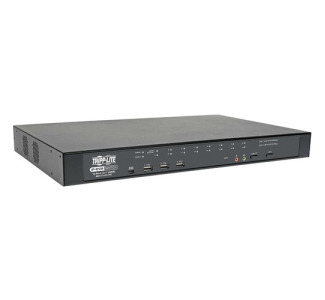 NetDirector 16-Port Cat5 KVM over IP Switch - Virtual Media, 1 Remote + 1 Local User, 1U Rack-Mount, TAA