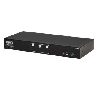 2-Port HDMI Dual-Display KVM Switch - 4K 60 Hz, USB 3.2 Gen 1, HDCP 2.2, USB Sharing