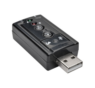 Virtual 7.1-Channel USB External Sound Card