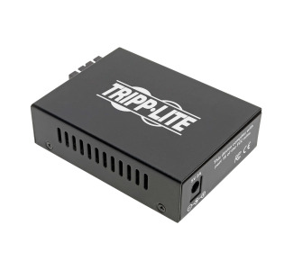 Gigabit Singlemode Fiber to Ethernet Media Converter, 10/100/1000 SC, 1310 nm, 20 km (12.4 mi.)