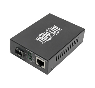 Gigabit SFP Fiber to Ethernet Media Converter, POE+ - 10/100/1000 Mbps