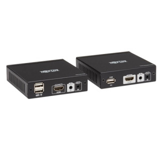 HDMI HDBaseT KVM Console Extender over Cat6 - 2 USB Ports, IR, 4K at 30 Hz (130 ft), 1080p (230 ft.)