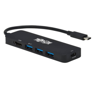 USB-C Multiport Adapter, 4K at 60 Hz HDMI, 3 USB-A Hub Ports, 100W PD Charging, HDR, HDCP 2.2