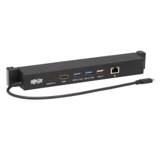 USB-C Dock for Microsoft Surface - 4K HDMI, USB 3.2 Gen 2, USB-A Hub, GbE, 100W PD Charging, Black