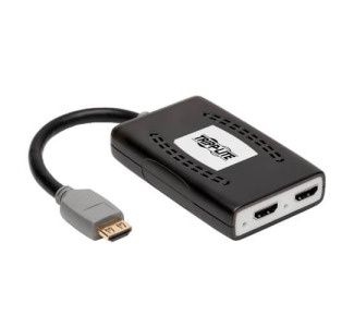 2-port HDMI 2.0 Splitter - 4K x 2K at 60 Hz, 4:4:4, Multi-Resolution Support, HDR, USB Powered, TAA