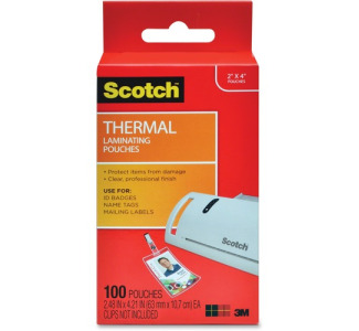 Scotch Thermal Laminating Pouches