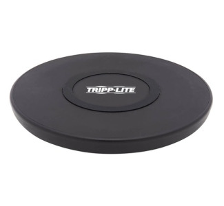 Tripp Lite Wireless Phone Charger - 10W, Qi Certified, Apple and Samsung Compatible, Black