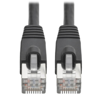 Tripp Lite Cat6a Ethernet Cable 10G STP Snagless Shielded PoE MM Black 6in