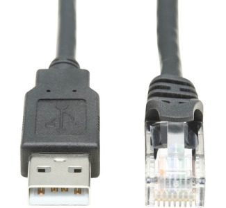 Tripp Lite USB-A to RJ45 Rollover Console Cable Cisco Compatible M/M 10ft
