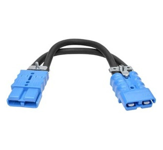 Tripp Lite Extension Cable for Select Tripp Lite Battery Packs, Blue 175A DC Connectors, 1 ft. (0.31 m)