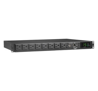 Tripp Lite PDU ATS/Monitored 120V 1.44kW 15A 8 5-15R Dual 5-15P 12ft Cords