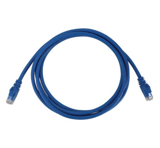 Tripp Lite Cat6a 10G Snagless Molded UTP Ethernet Cable (RJ45 M/M), PoE, Blue, 7 ft. (2.1 m)