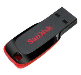 SanDisk Cruzer Blade USB Flash Drive 64GB