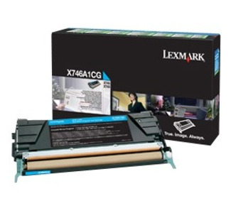 Lexmark Original Laser Toner Cartridge - Cyan Pack