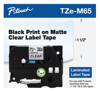 Brother P-touch TZe Label Tape