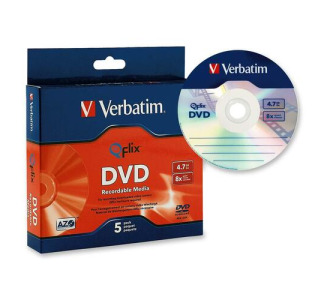 Verbatim Qflix 5pk Slimcase