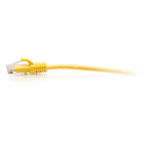 C2G 15ft Cat6a Snagless Unshielded (UTP) Slim Ethernet Patch Cable - Yellow