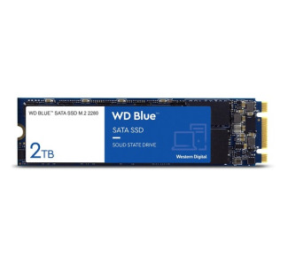WD Blue 3D NAND 2TB PC SSD - SATA III 6 Gb/s M.2 2280 Solid State Drive